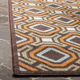 thumbnail image 5 of Safavieh Veranda Chocolate Indoor Outdoor Rug - 6'7" x 9'6", 5 of 5