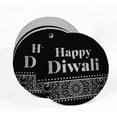 thumbnail image 2 of Inkdotpot Happy Diwali Bottle Tag Real Silver Foil Favor Hang Tags 100 Pack, 2 of 7