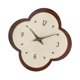 thumbnail image 2 of Reloj de pared silencioso, regalo de inauguración de la casa, diseño creativo, reloj decorativo moderno para Forma de la flor, 2 of 9