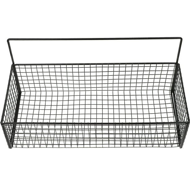 BESTYASH Cesta De Almacenamiento Metálica Para Cocina Con Colgante Y Montaje En Pared Y Duradera