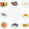 thumbnail image 3 of GPI Heavy-Duty Plastic Slider Zip Bags Food Storage Sandwich Bag, 8" x 7", Pack of 200, 3 of 7