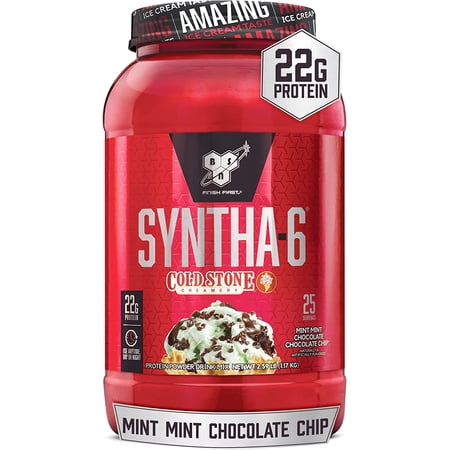 Syntha-6  Cold Stone Creamery  Mint Mint Chocolate Chocolate Chip  2.59 lb (1.17 kg)  BSN