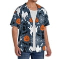 thumbnail image 2 of Kdxio Men'S Hawaiian Shirt For Men Short Sleeve Shirt Halloween 1 Summer Casual Holiday Beach Button Down T-Shirts, 2 of 5