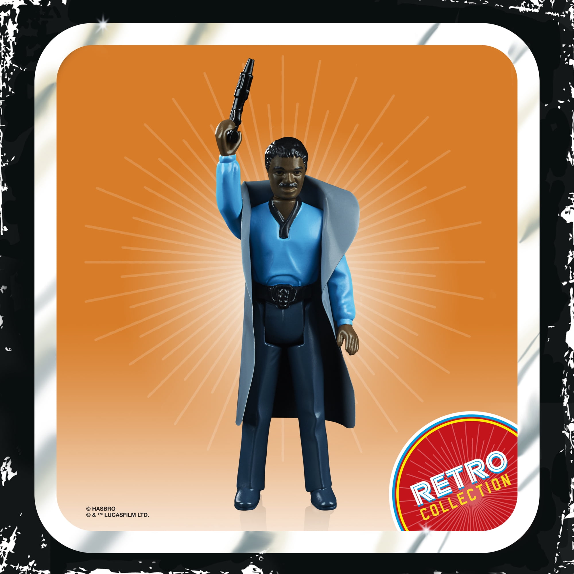 Star Wars The Empire Strikes Back: Retro Collection Lando Calrissian Kids Toy Action Figure for Boys and Girls (4")