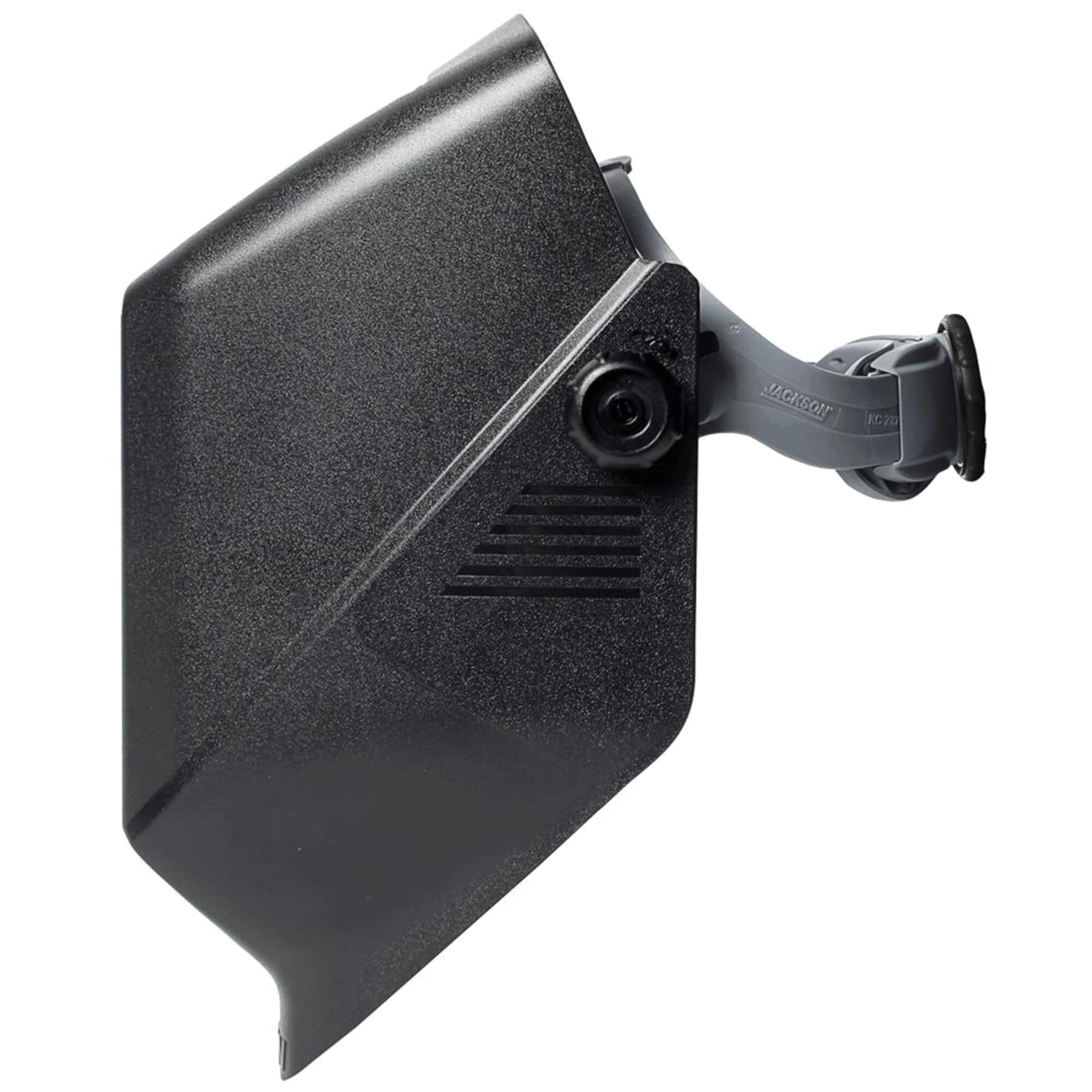 Jackson Safety Welding Helmet - Passive - Polycarbonate/ABS Blend - 4.5" x 5.25" Viewing Area - Shade 10 - 370 Speed Dial Headgear - Black - HSL100 Series