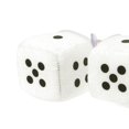 thumbnail image 4 of Dados de felpa Zulema 2 uds. con decoración de puntos blanco, 4 of 4