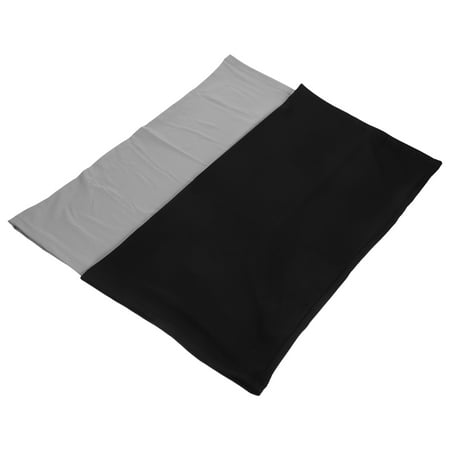 VERDANVERSE Windproof Outdoor Cycling Mask Neck Gaiter Black 2Pcs