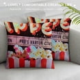 thumbnail image 3 of Qinduosi Series Throw Pillow Covers with Buttery Fresh Throw Pillow Case Movie Theater Cinema Home Decor Cushion Cover for Sofa White, 3 of 5