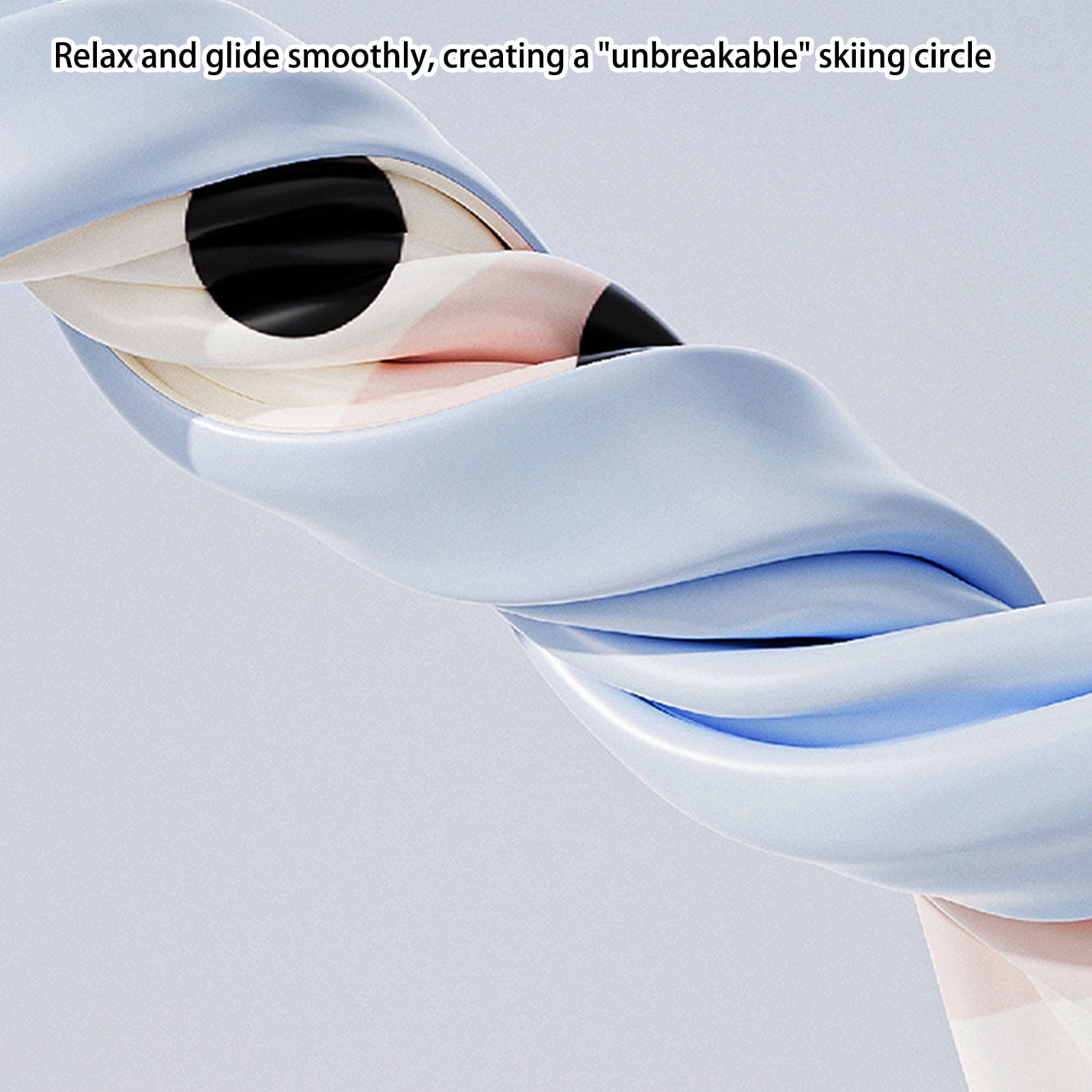 Inflatable Snow Sleds With High Backrest And Antislip Base For Skiing And Winter Outdoor Activity