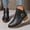 Black, variant on Women‘s Wide Width Ankle Boots, Pointed Toe Chelsea Boots with Low Heel and Soft Lining, Stylish & Comfortable Boots for Extended Wear Black 37