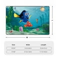thumbnail image 7 of Finding Nemo Rug, Ultra Soft Flannel Area Rug With Non-Slip Backing, Plush Memory Foam Carpet Rug For Bedroom, Living Roo,M Dining Ro,Om Playroom, Absorbent Washable Floor Mat, 7 of 7