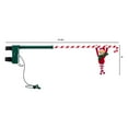 thumbnail image 5 of Mr. Christmas 6 in. Animated Candy Cane Elf Acrobat, 5 of 5