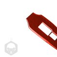 thumbnail image 2 of Etiqueta Engomada Del Panel De Control Del Elevador Del Copiloto Derecho Del Automóvil Etiqueta Adhesiva De Textura De Fibra De Carbono Etiqueta Autoadhesiva De Color Rojo Etiqueta Adhesiva, 2 of 6