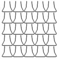 thumbnail image 1 of CIMAXIC 25Pcs Pegboard Hooks Set Industrial Style for Retail Display and Commercial Spaces, 1 of 8