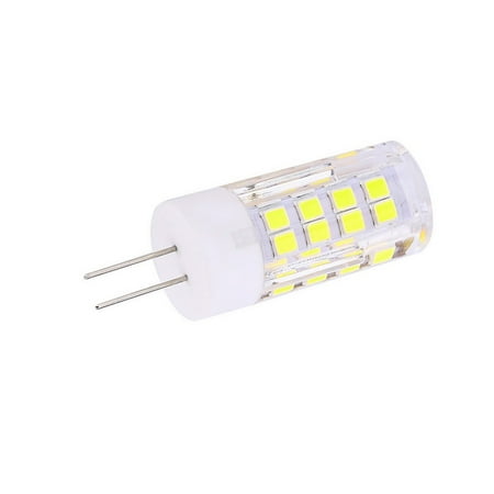 

GY6.35/G6.35 AC/DC12V LED Bulb 5W Equivalent to 50W GY6.35 Halogen Lamp T4 JC Type Bi-pin Base Warm White 2700K