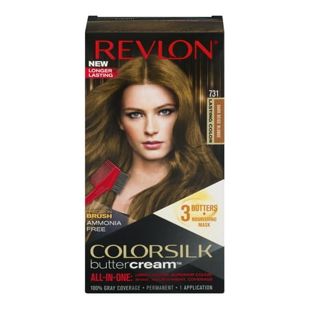 Revlon ColorSilk Buttercream Hair Color, Dark Beige
