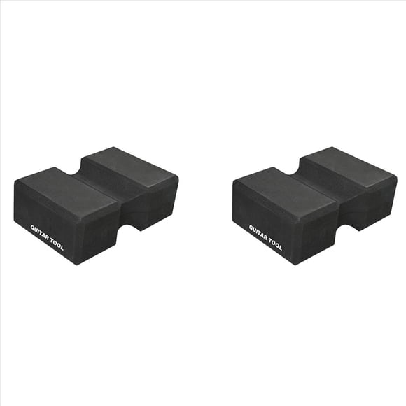 2X Reposacuello de Guitarra Soporte para el Cuello de la Guitarra Almohada Herramienta de Reparación de Instrumentos de Cuerda para Estación de Trabajo de Ukeleles de Guitarra