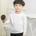 Generic 2025 New Toddler Girl Christmas Clothes Boys Girls Solid Color