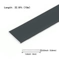 thumbnail image 2 of Matte Black Peel and Stick Wall & Molding Trim, Flexible DIY Strip for Mirror, Floor, Cabinet, Ceiling, Tile Edge (32.8 ft x 1.6 inch), 2 of 6