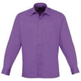 thumbnail image 1 of Premier Mens Premier Poplin Long-Sleeved Formal Shirt, 1 of 3