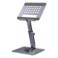thumbnail image 1 of Soporte Escritorio Giratorio 360 Soporte Tableta Plegable Ajustable para IPad (gris), 1 of 9