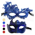 thumbnail image 1 of 2 Antifaz Fiesta Mascaras Halloween Pareja Carnaval Cosplay, 1 of 5