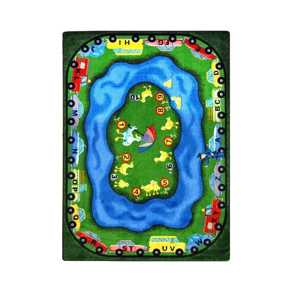 Kid Essentials - Early Childhood Puddleducks, 5'4" x 7'8", Multicolored