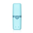 thumbnail image 2 of ZheElen Toothbrush Case Wall Mounted ple Toothpaste Container Multifunctional Tool Bathroom for Travel Business Trips Camping School light blue 1Set, 2 of 6