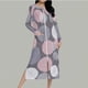 thumbnail image 4 of Batas de invierno para mujer, camisón cálido y camisón de invierno con cremallera y bolsillos, pijama holgado para mujer., 4 of 9
