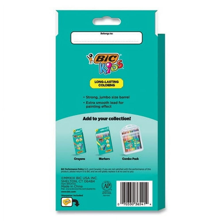 Kids Jumbo Coloring Pencils, 1 mm, Assorted Lead and Barrel Colors, 12/Pack Kids Jumbo Coloring Pencils, 1 mm, Assorted Lead and Barrel Colors, 12/Pack