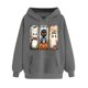 thumbnail image 3 of Ailaofu Womens Halloween Sweatshirt Cute Graphic Crewneck Pullover Printed Long Sleeve Fall Outfits Sweatshirts, 3 of 4