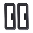 thumbnail image 1 of Miangastore 2PCS Silicone Watch Band Strap Loops Strap Silicone Ring Movable Ring Positioning Buckle Compatible for Garmin Fenix X5 - Inner Diameter 22mm (Black), 1 of 8