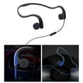 thumbnail image 4 of Auriculares con cable de conducción ósea Yotijar Estéreo doble con micrófono Negro, 4 of 10
