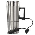 thumbnail image 1 of Car Heating Cup Large Capacity Leakage Proof Safe Stainless Steel Electric Car Insulated Mug for Truck Vehicle 24V for Large Cars, 1 of 4