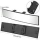 thumbnail image 5 of Muyoka Espejo retrovisor de 12 pulgadas con clip, panorámico, transparente, antideslumbrante, gran angular, para interior de coche, espejo retrovisor universal para coche, reduce los puntos ciegos par Muyoka Hogar, 5 of 7