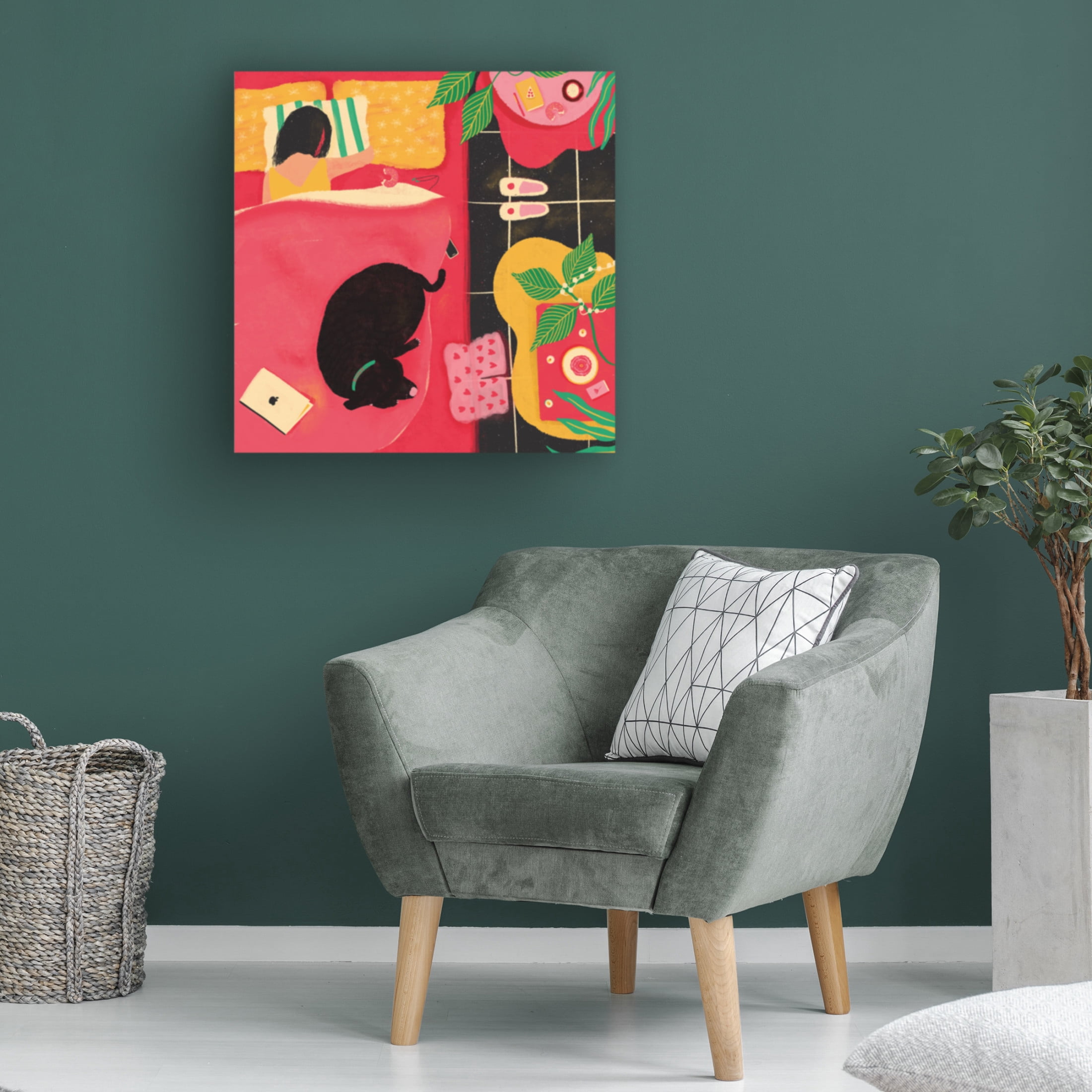 Trademark Fine Art Shriya Bhattacharya Sookie Canvas Wall Art