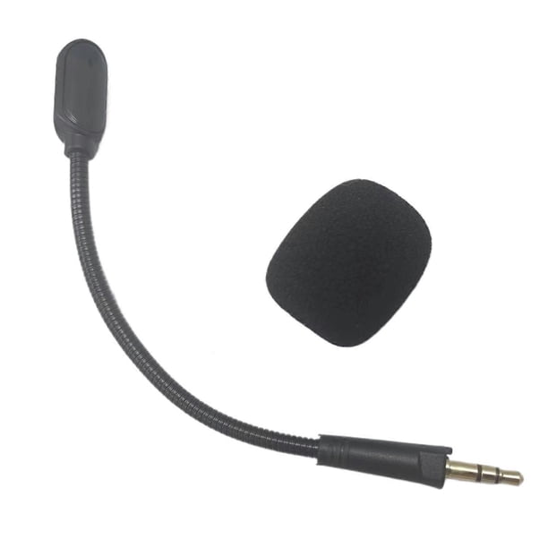 3.5mm Game Microphone Boom for BarracudaX Headsets Gamings Mics Replacements Professional Microphone Replacement