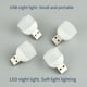 thumbnail image 5 of Advancent Lámpara de lectura de luz nocturna Linterna USB Comodidad Accesorios para exteriores Mini banco de energía Suministros para el hogar pequeños Iluminación y accesorios Blanco Advancent HA079354-01, 5 of 6