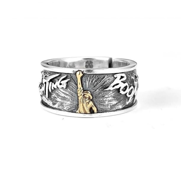 Anillos de ciempiés góticos, anillo de Anime Tokyo Ghoul, Kaneki Ken, Cosplay, apertura ajustable, joyería Punk Unisex, regalo, accesorios de utilería