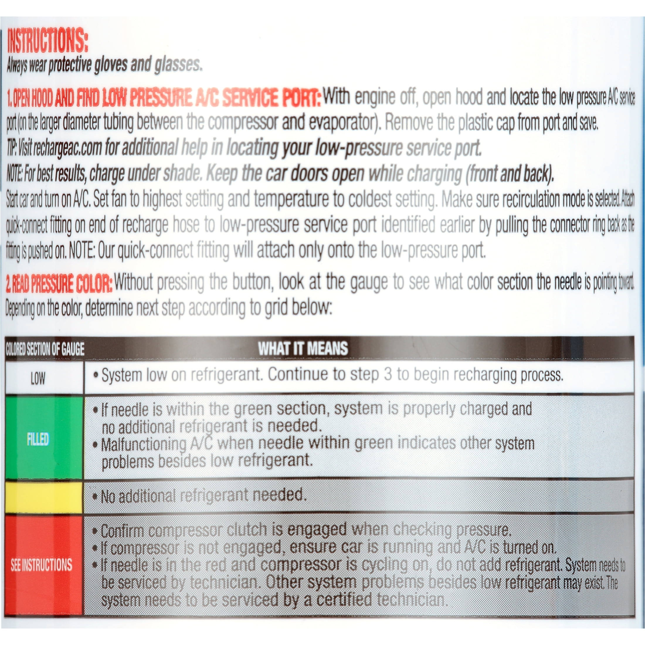Arctic Freeze Ultra Synthetic Refrigerant 134a+ (14 ounces, 1 Pack)(CA Compliant)