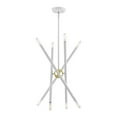 thumbnail image 5 of 46774-03 Livex Lighting Soho - 8 Light Chandelier In Transitional Style-22.5 Inches Tall and 19.5 Inches Wide-White Finish    -Traditional, 5 of 9