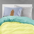 thumbnail image 2 of Carolines Treasures BB5667PILLOWCASE Shih Tzu Silver Chocolate Welcome Fabric Standard Pillowcase Standard multicolor, 2 of 2