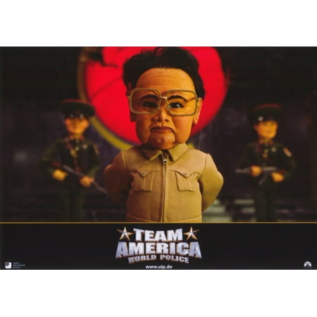 - Team America: World Police (2004) 11x14 Movie Poster (German)