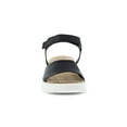 thumbnail image 4 of ECCO Women's Flowt Wedge Cork Sandal Black Nubuck - 272313-01001, 4 of 4