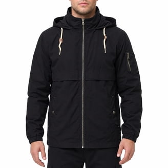 Niepce Inc Japanese Streetwear Zip Up Hooded Black Men's Techwear