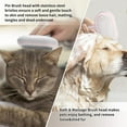 thumbnail image 4 of Upgrade Cat Grooming Brush,Self Cleaning Brushes for Cats Pet Grooming Brush Tool Cat Comb Gently Removes Loose Undercoat,Pet Massaging Tool Suitable for Pets with Long or Short Hair, 4 of 7