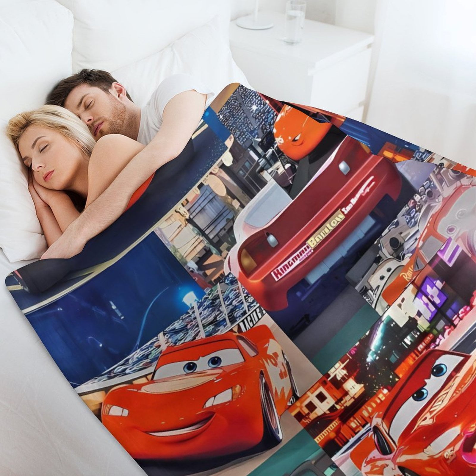 Lightning mcqueen blanket walmart hotsell