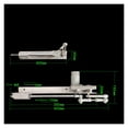 thumbnail image 2 of Reciprocating Cycle Linear Motor DC 12V/24V Gear Adjustable Telescopic Motor DIY Motor With Speed Controller Stroke 3-15CM ,Long Lasting, 2 of 6