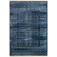 thumbnail image 1 of Unique Loom District Rustique Zone Frontalière Tapis 10' x 14' Rectangle Bleu/bleu Marine, 1 of 2