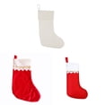 thumbnail image 6 of CIYISON Christmas Stockings Kid Gift Candy Bag Santa Socks Hanging Christmas Tree Decor, 6 of 6